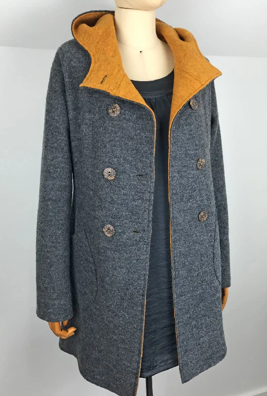 CAR COAT · charcoal