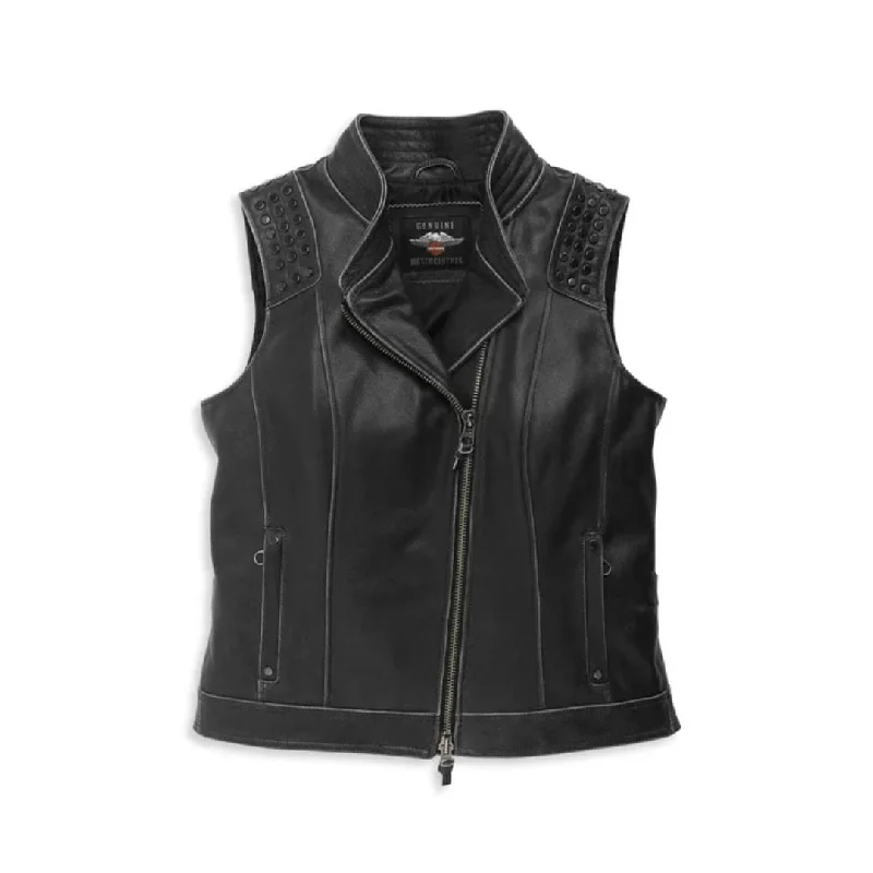 Harley-Davidson Electra Studded Leather Vest