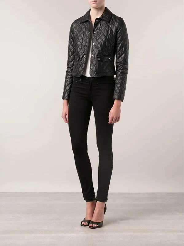 Quilted Leather Jacket