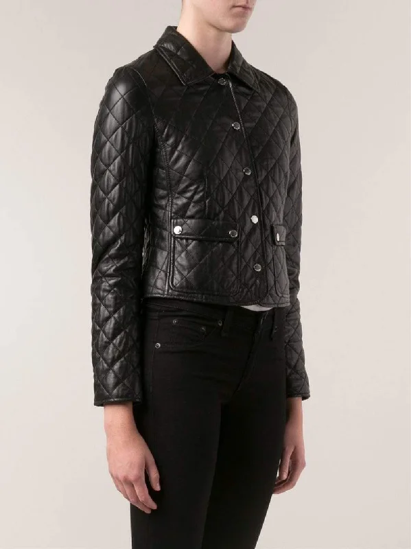 Quilted Leather Jacket