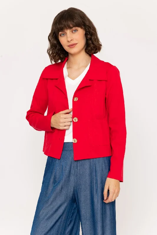 Red Punto Milano Casual Jacket