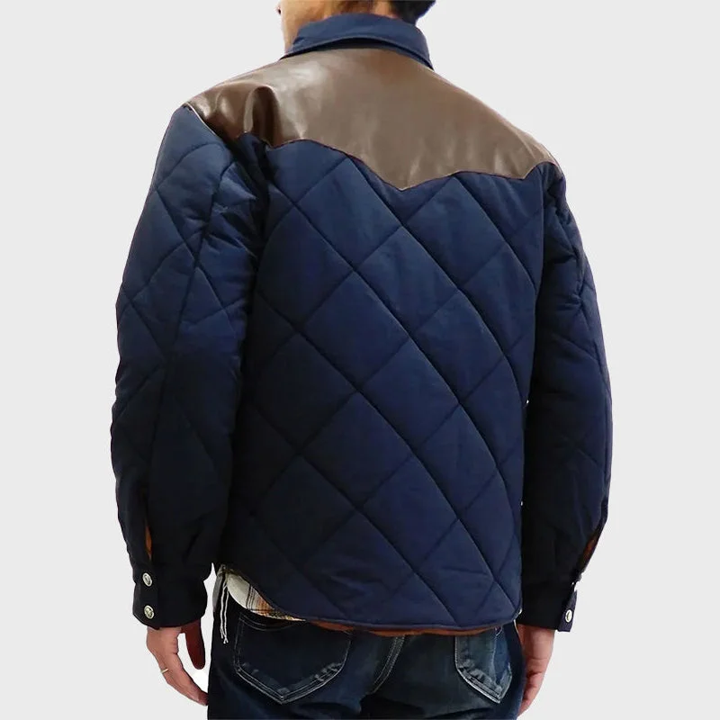 Yoke Quilted Western Jacket