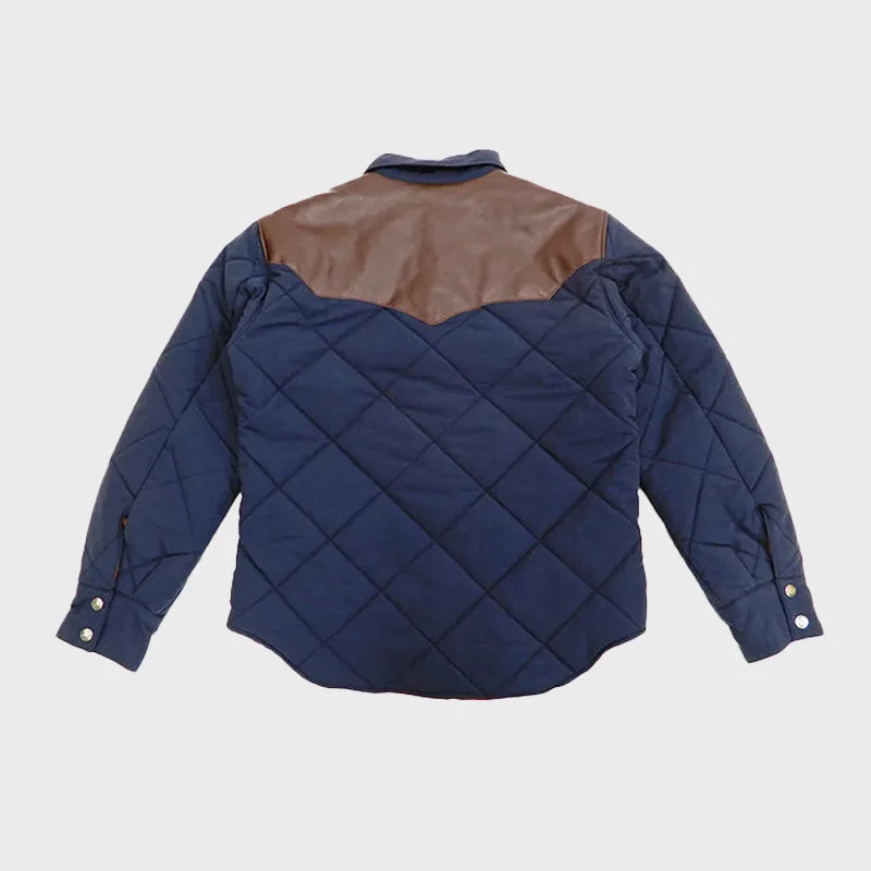 Yoke Quilted Western Jacket