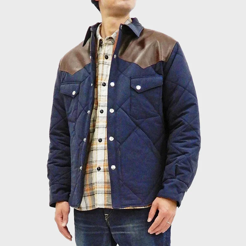 Yoke Quilted Western Jacket