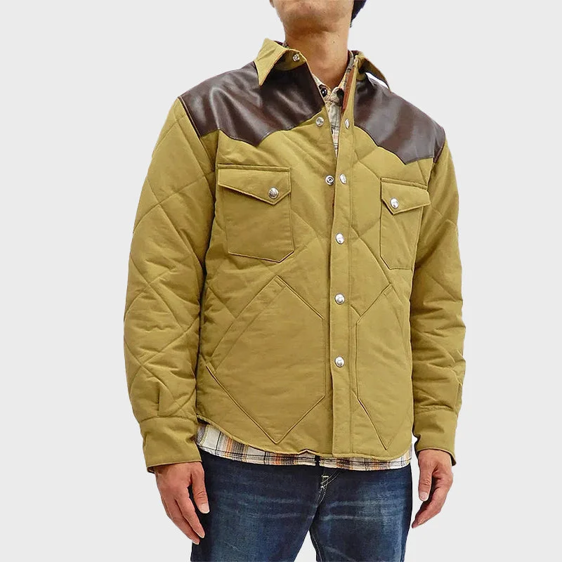 Yoke Quilted Western Jacket