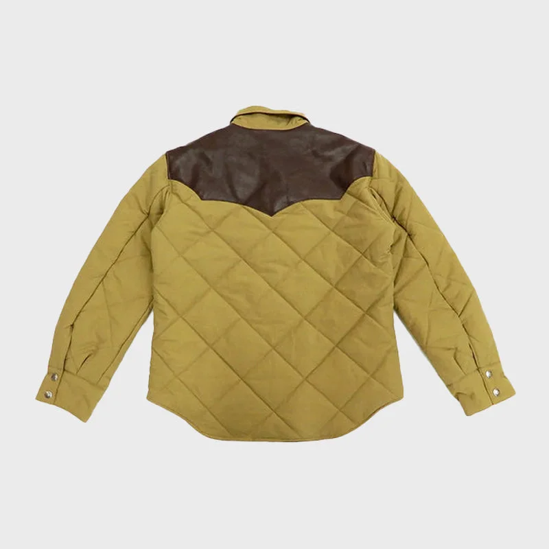 Yoke Quilted Western Jacket