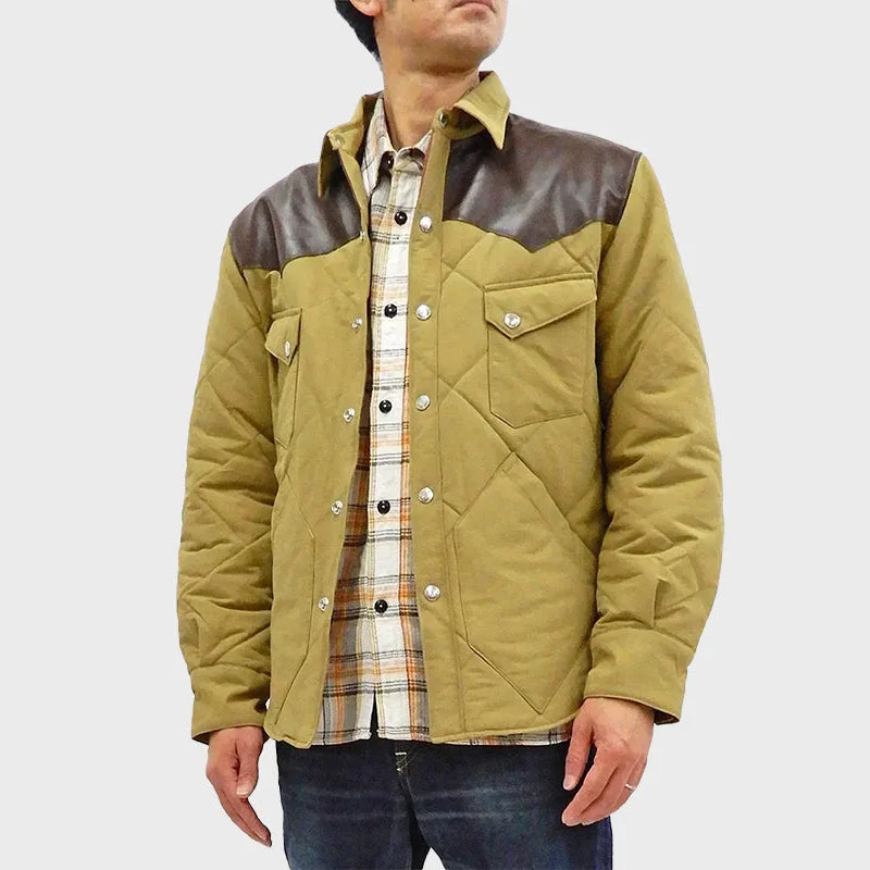 Yoke Quilted Western Jacket