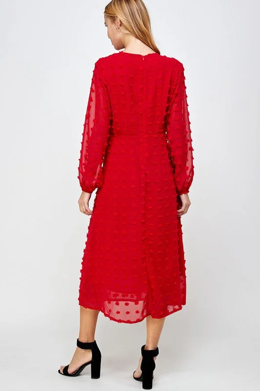 Everly Embossed Dress