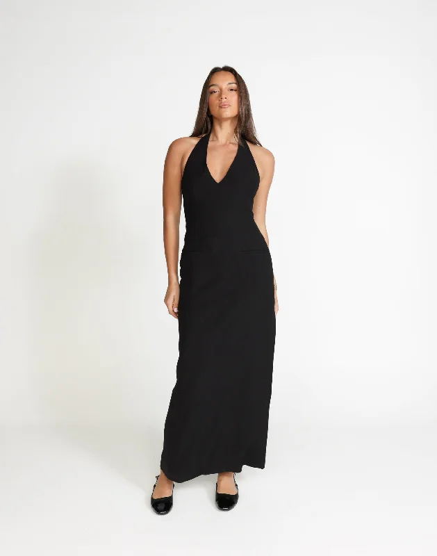 Kit Maxi Dress (Black)