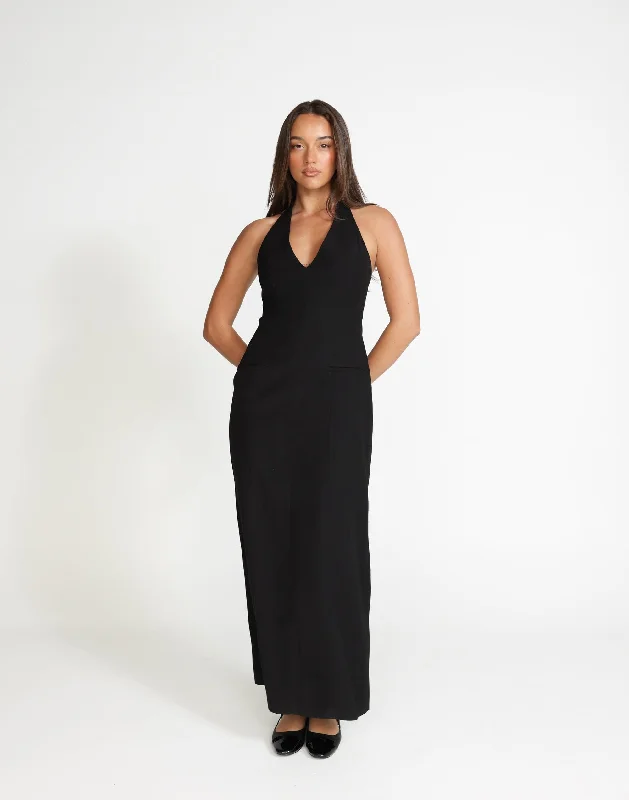 Kit Maxi Dress (Black)