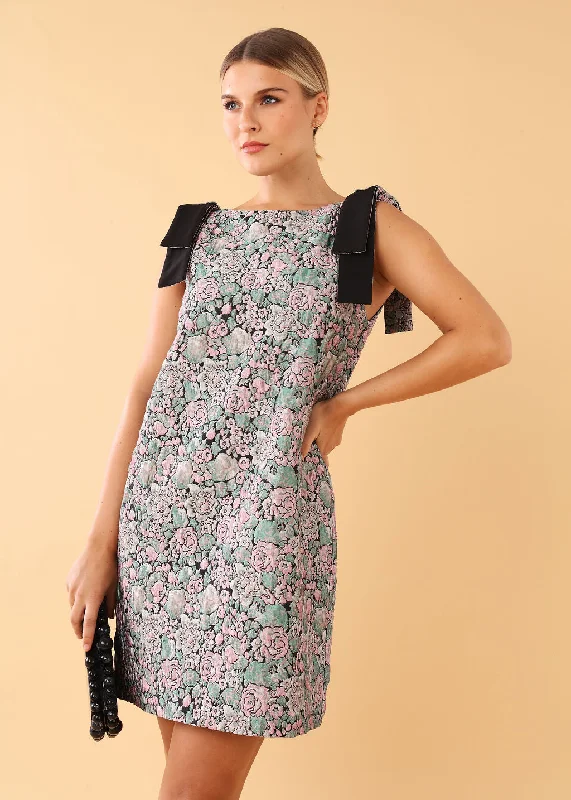 Michelle Dress Bursting Bloom Jacquard