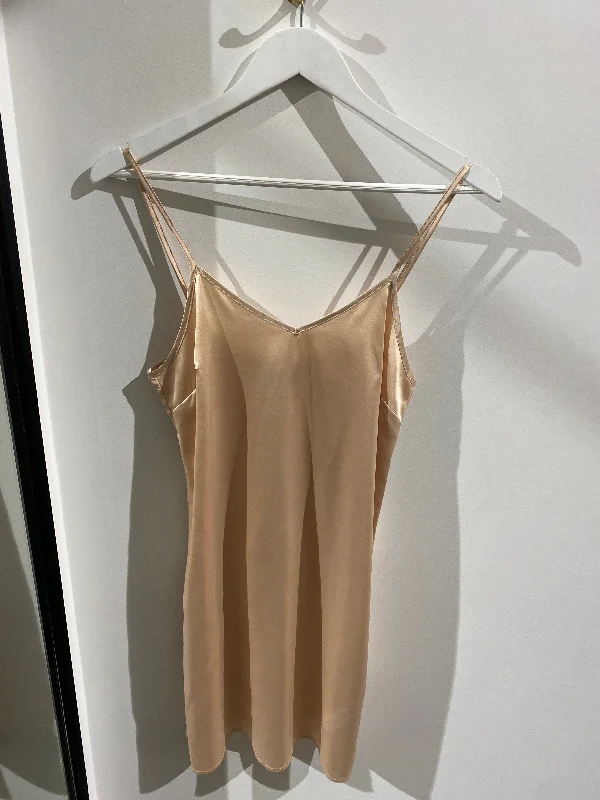 Satin Slip - Nude