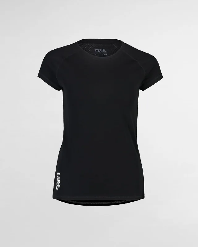 Bella Merino Air-Con Tee - Black