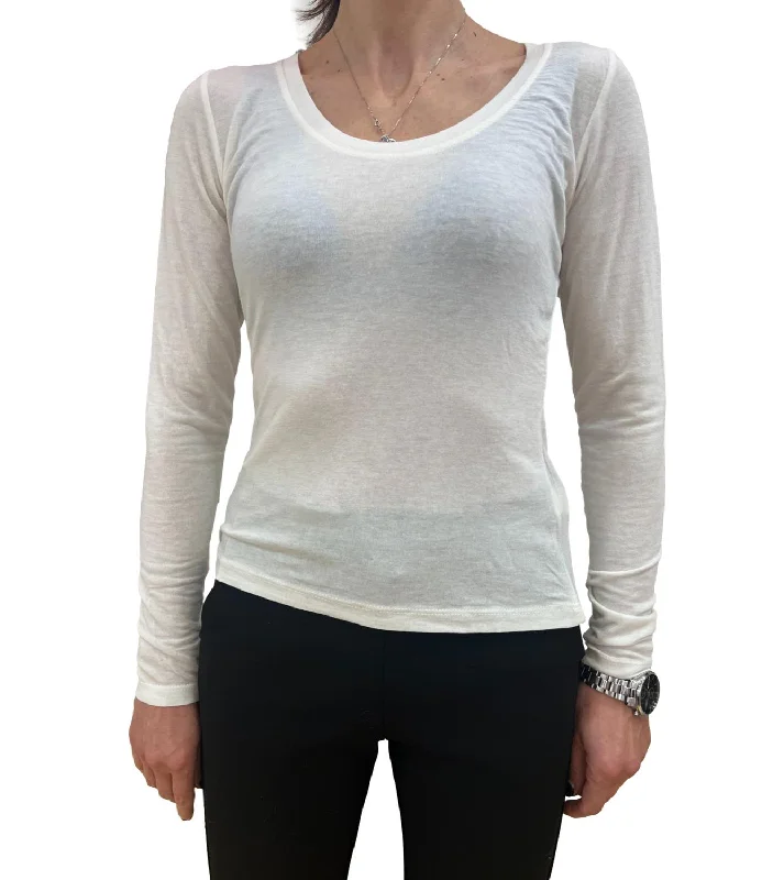 Maglia panna donna