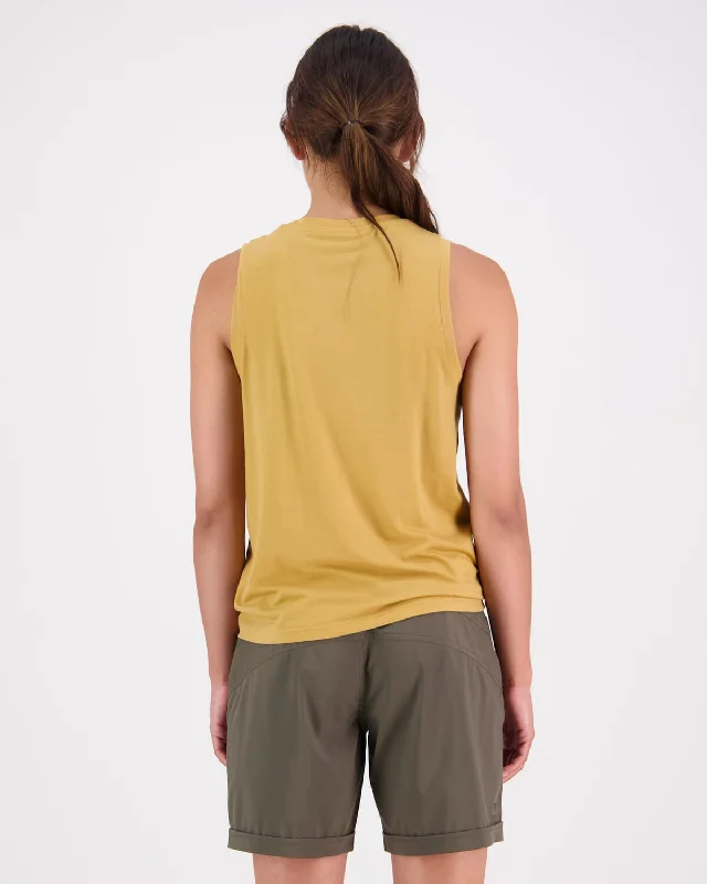 Icon Merino Air-Con Relaxed Tank - Honey