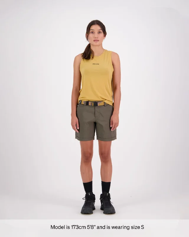 Icon Merino Air-Con Relaxed Tank - Honey