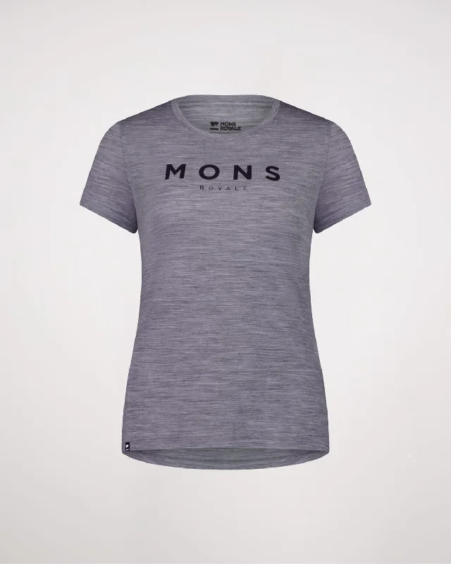 Icon Merino Air-Con Tee - Grey Heather