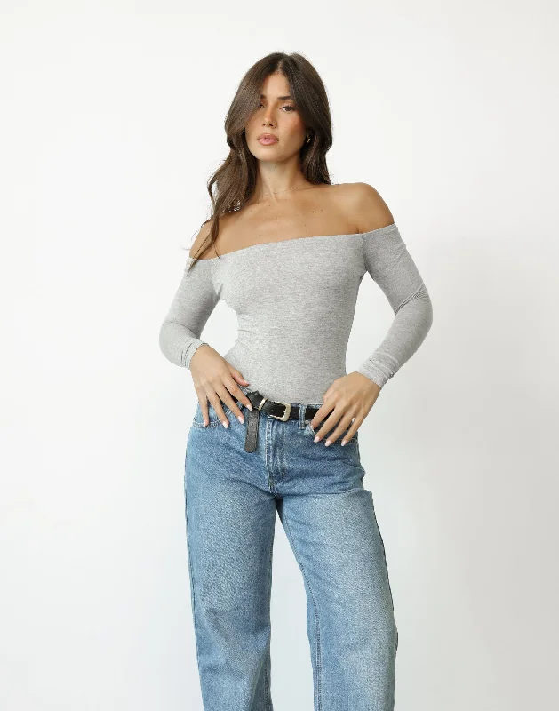 Iris Bodysuit (Grey Marle)