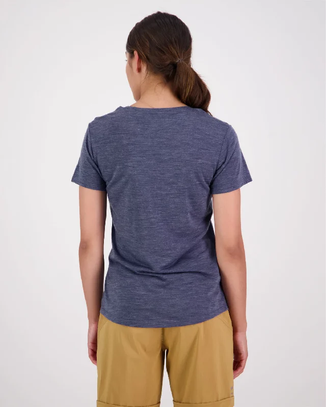 Zephyr Merino Cool Tee - Midnight