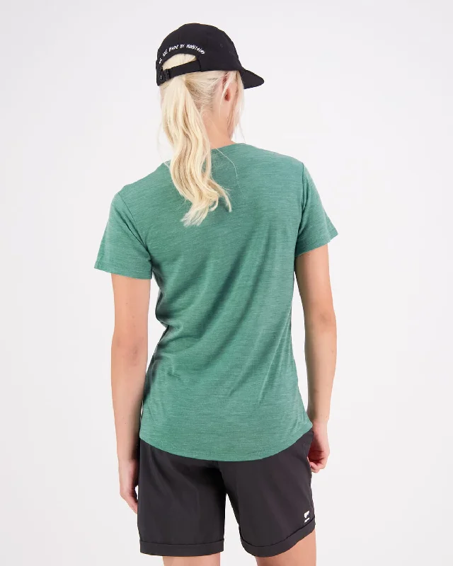 Zephyr Merino Cool Tee - Smokey Green