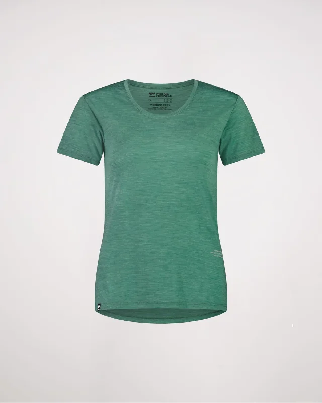 Zephyr Merino Cool Tee - Smokey Green