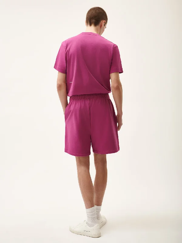 365 Midweight Mid Length shorts—berry-purple