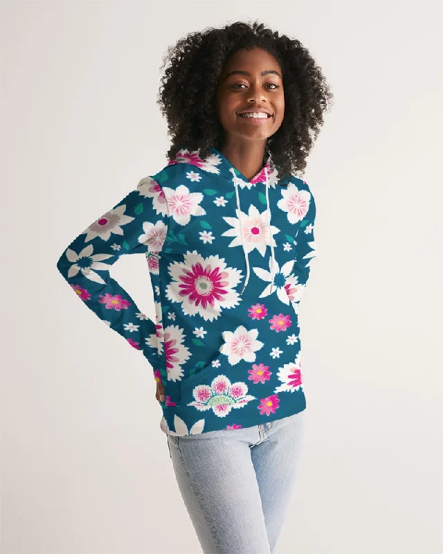 Beautiful floral pattern Women's All-Over Print Hoodie