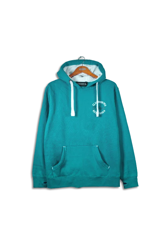 Cleethorpes Teal Overhead Hoody - High Surf