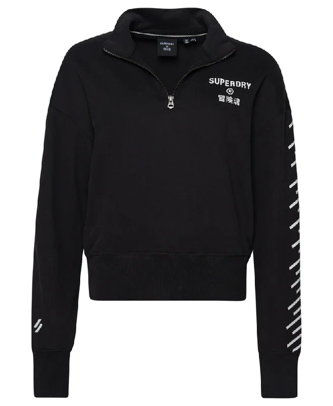 Code Core Sport Half Zip. | Black