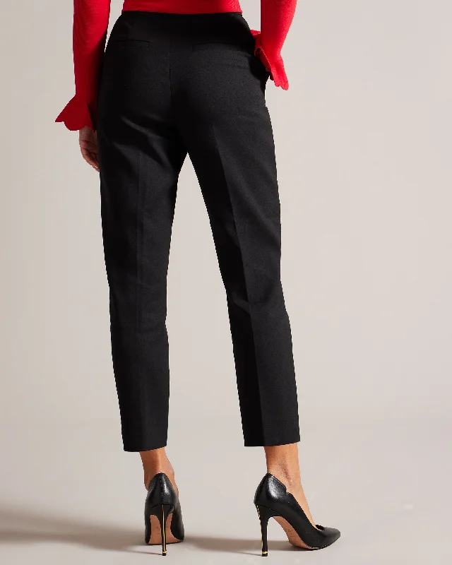 Devana Tapered Leg Trousers Black