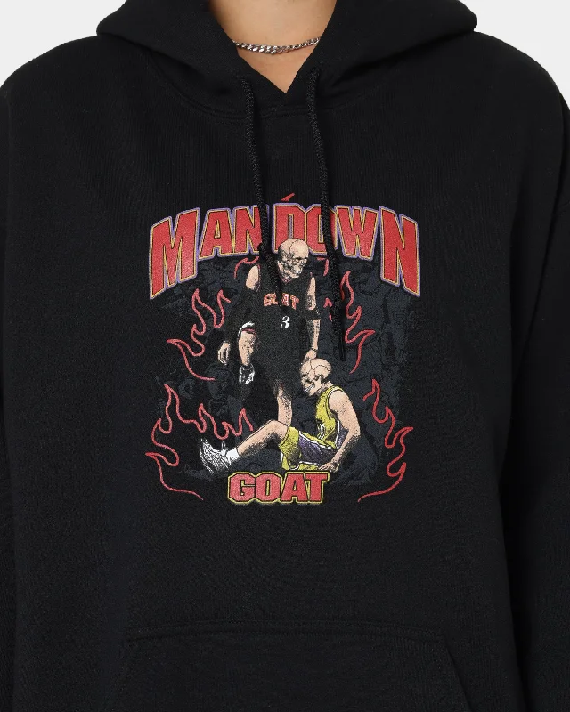 Goat Crew Man Down Hoodie Black