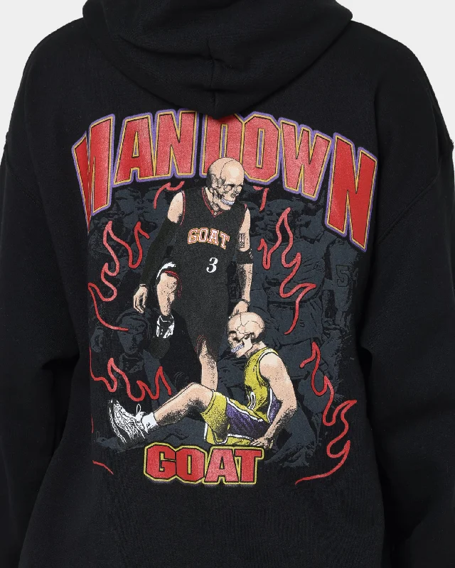 Goat Crew Man Down Hoodie Black