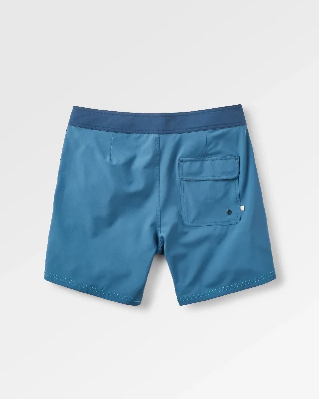 Hollow Recycled Boardshort - Blue Pool