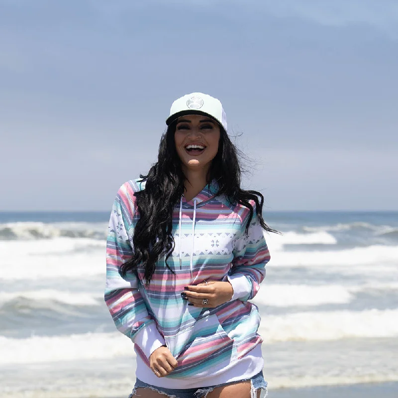 ""Mesa"" Serape Pattern Hoody