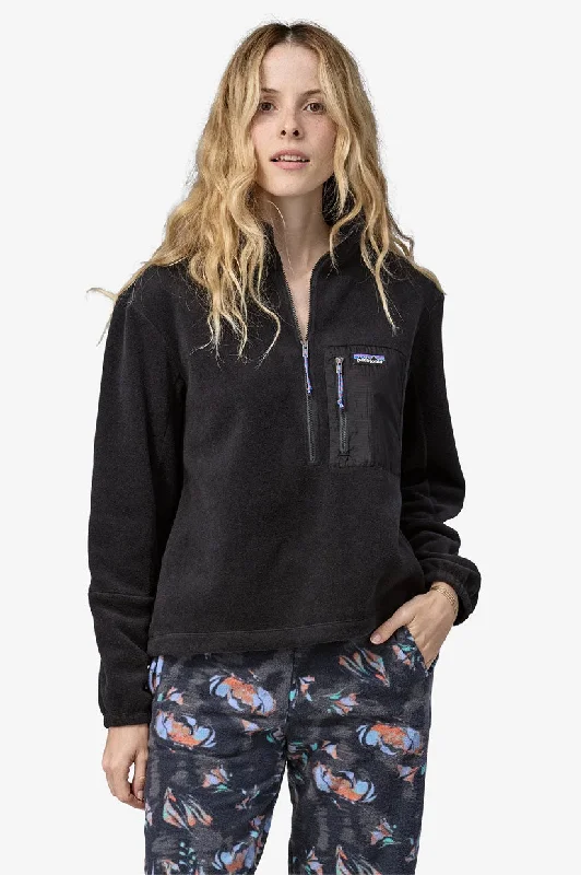 Patagonia Womens Microdini Zip - Black