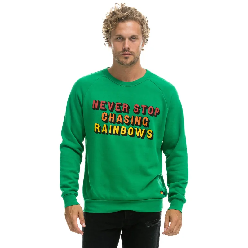 Aviator Nation Rainbows Sweatshirt Green