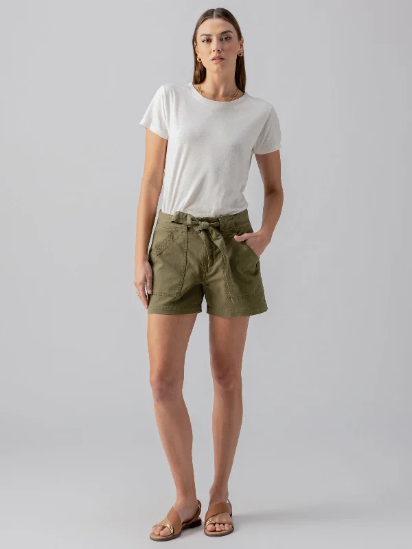 Reissue Sash Standard Rise Short Burnt Olive