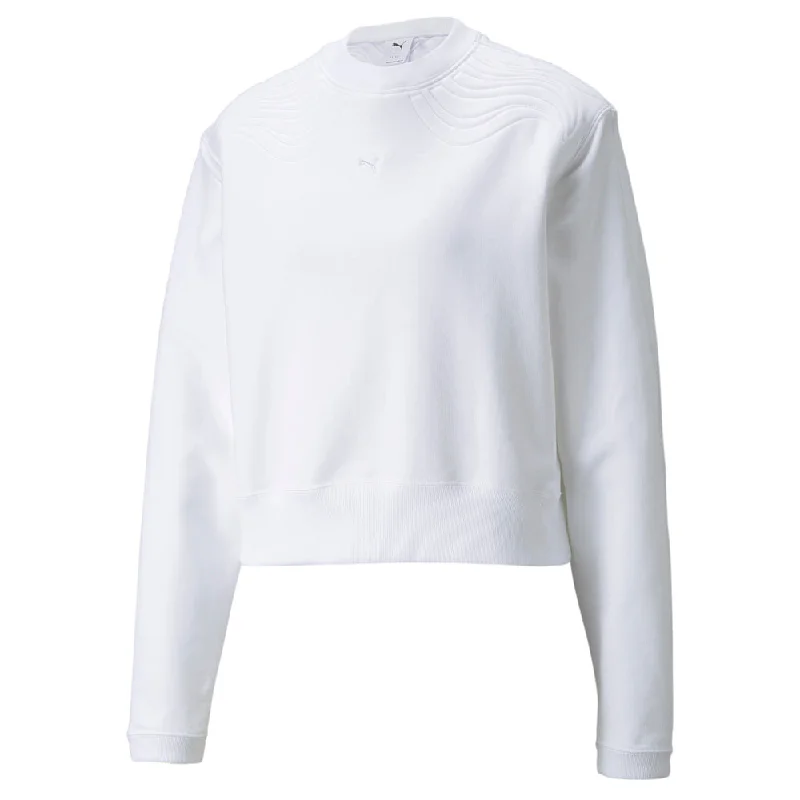 Snow Tiger Crew Neck Long Sleeve Sweater