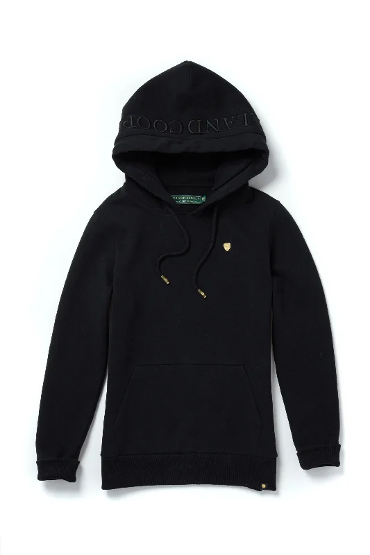 The Essential Shield Hoodie (Black)