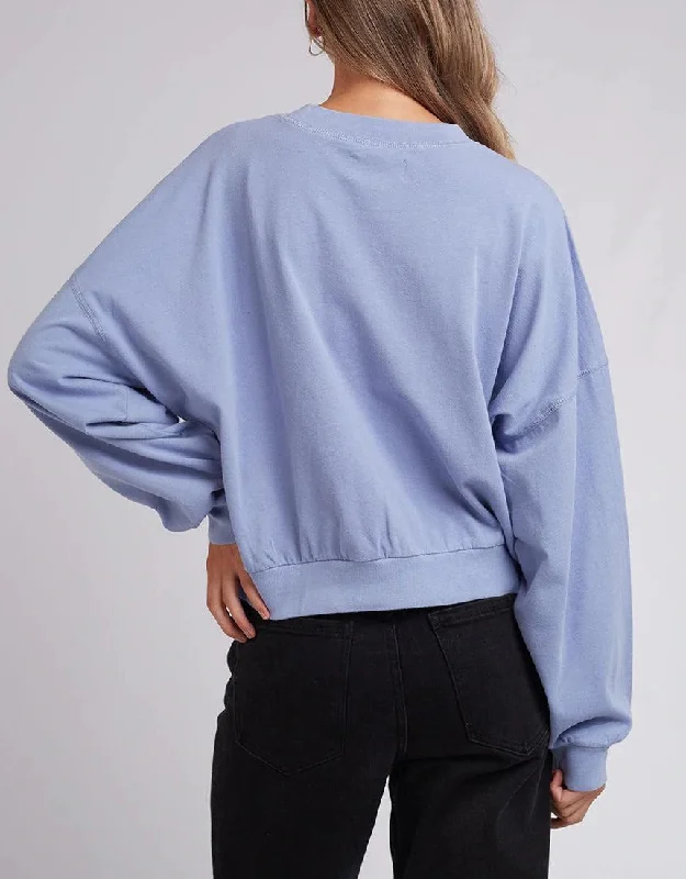 WRANGLER RAHEL SWEAT HYDRANGEA