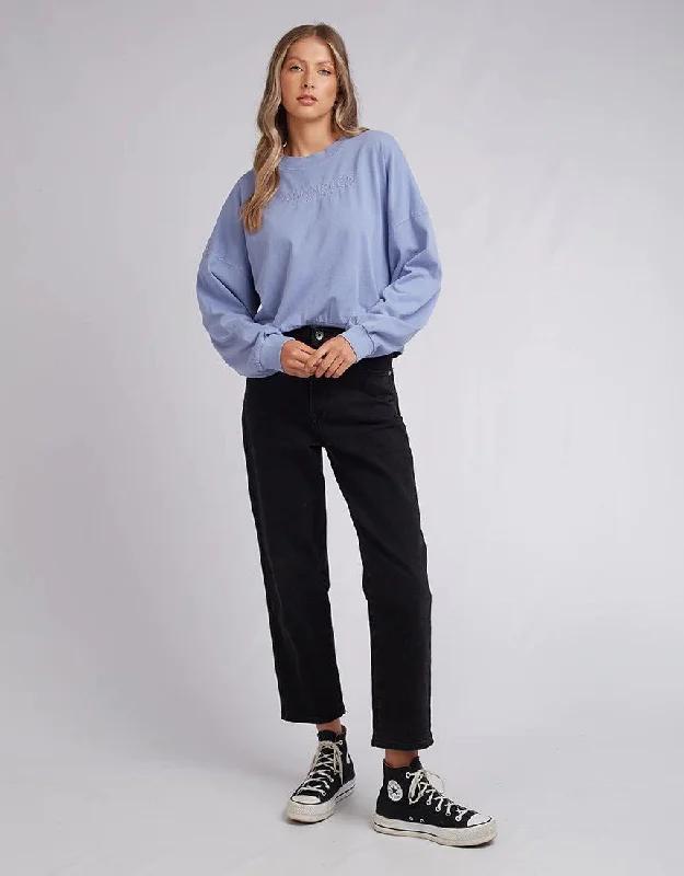 WRANGLER RAHEL SWEAT HYDRANGEA