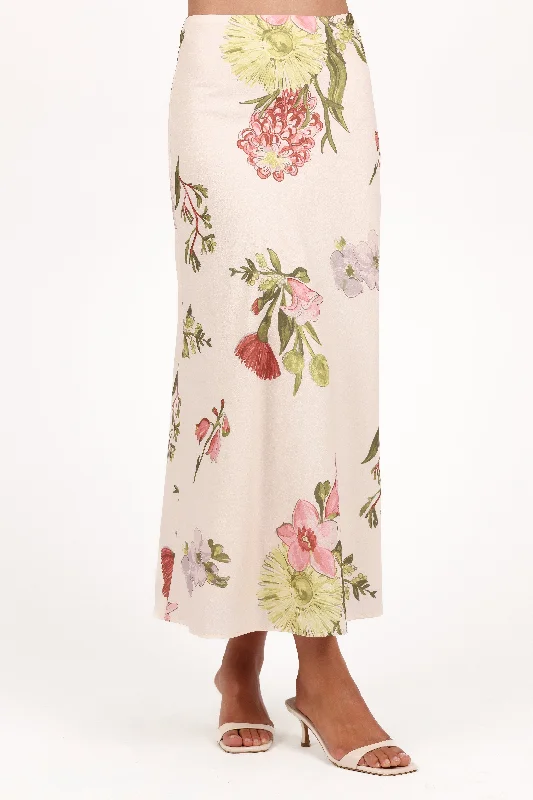 Evie Maxi Skirt - Native Flora