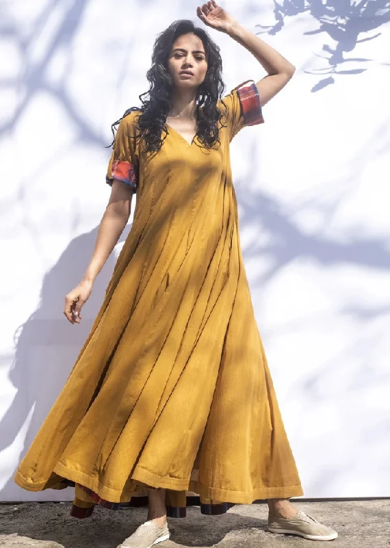 Ochre gown