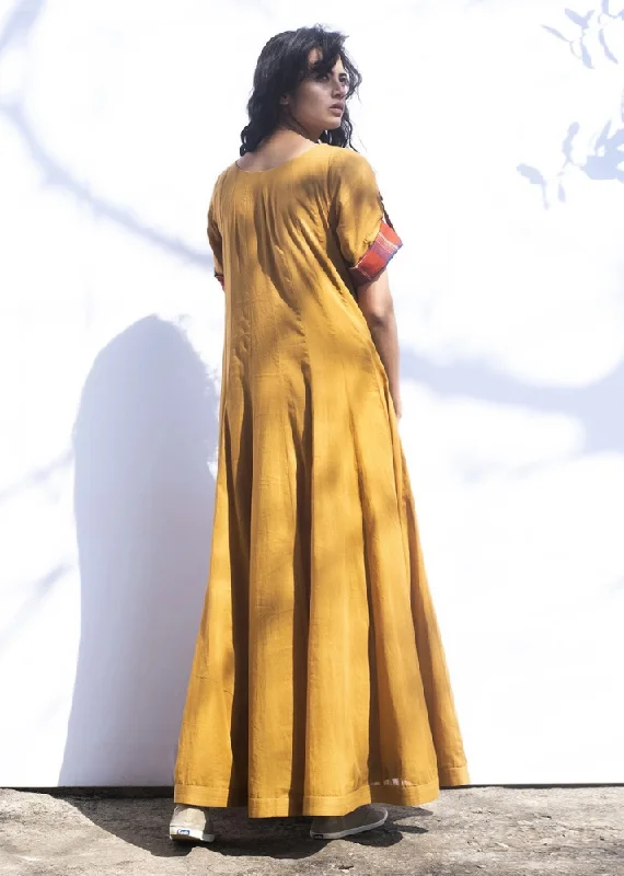 Ochre gown