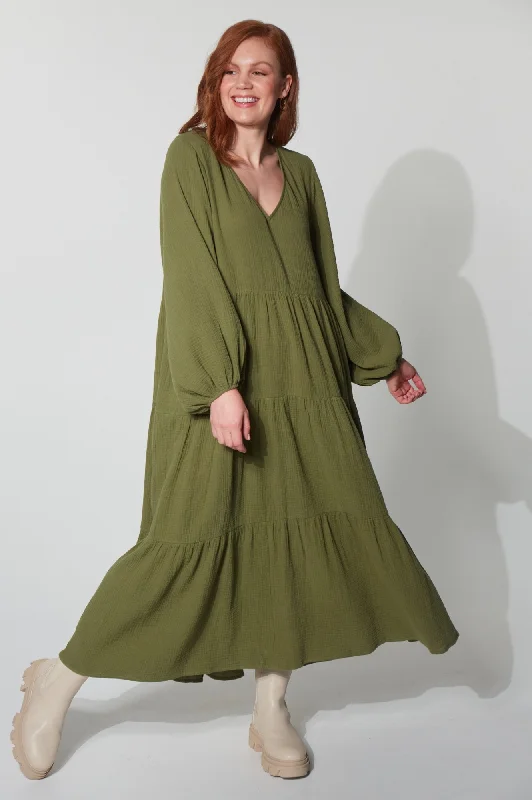 Skye Maxi Dress - Fern